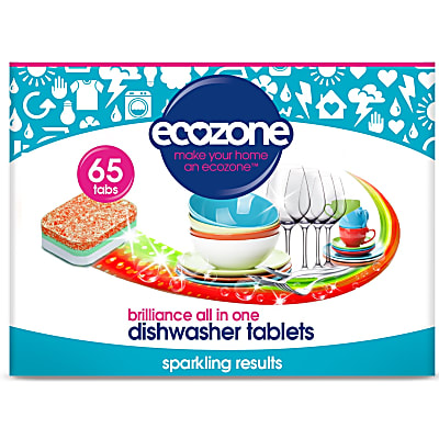 dishwasher tablets - brilliance all in one 65 tabs