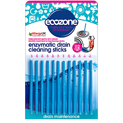 fragrance free enzymatic drain cleaning sticks