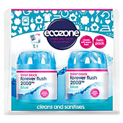 forever flush toilet block - blue twin pack