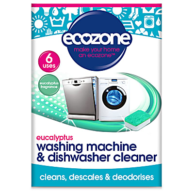 Eucalyptus Washing Machine & Dishwasher Cleaner (6 tablets)
